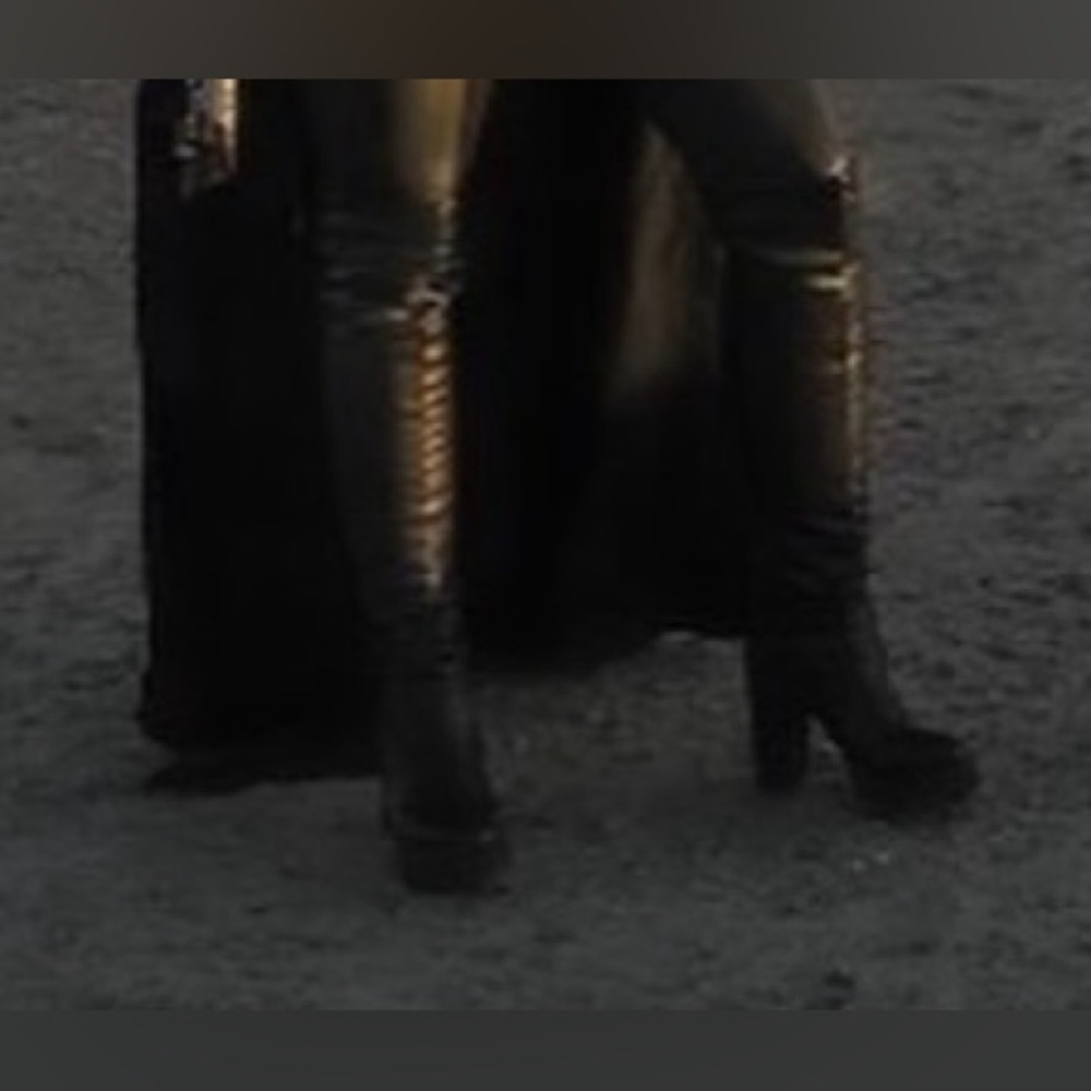 Over-the-knee, Black, size 5.5 - Picture 5 of 15
